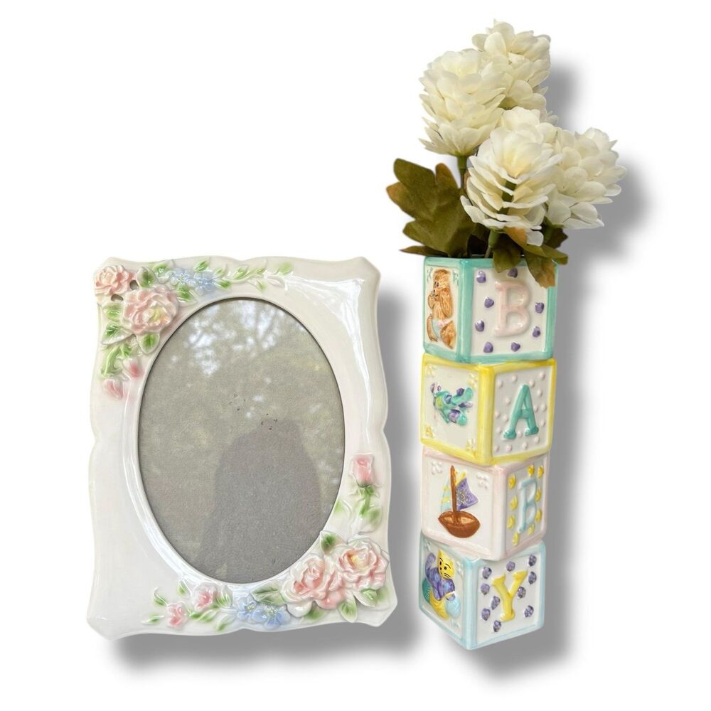 Vintage Nursery Tableside Decor